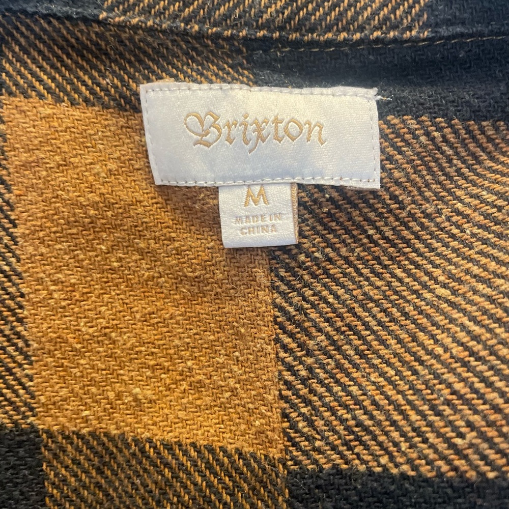 Brixton Black and Tan Utility Jacket - Picture 2 of 4